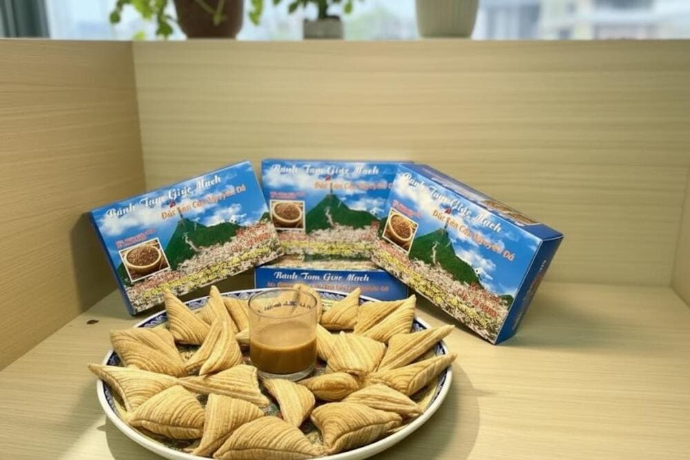 B&aacute;nh tam gi&aacute;c mạch.